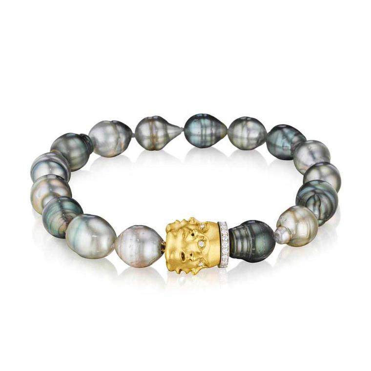 Anthony Lent Tahitian pearl Emotions bracelet 