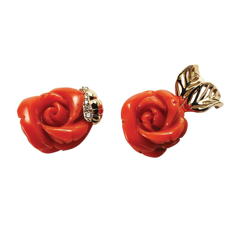 Rose Dior Pré Catelan earrings