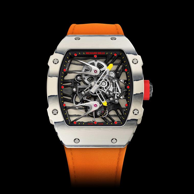 The Richard Mille RM 27-02 Tourbillon worn by the King of Clay will be auctioned for a good cause