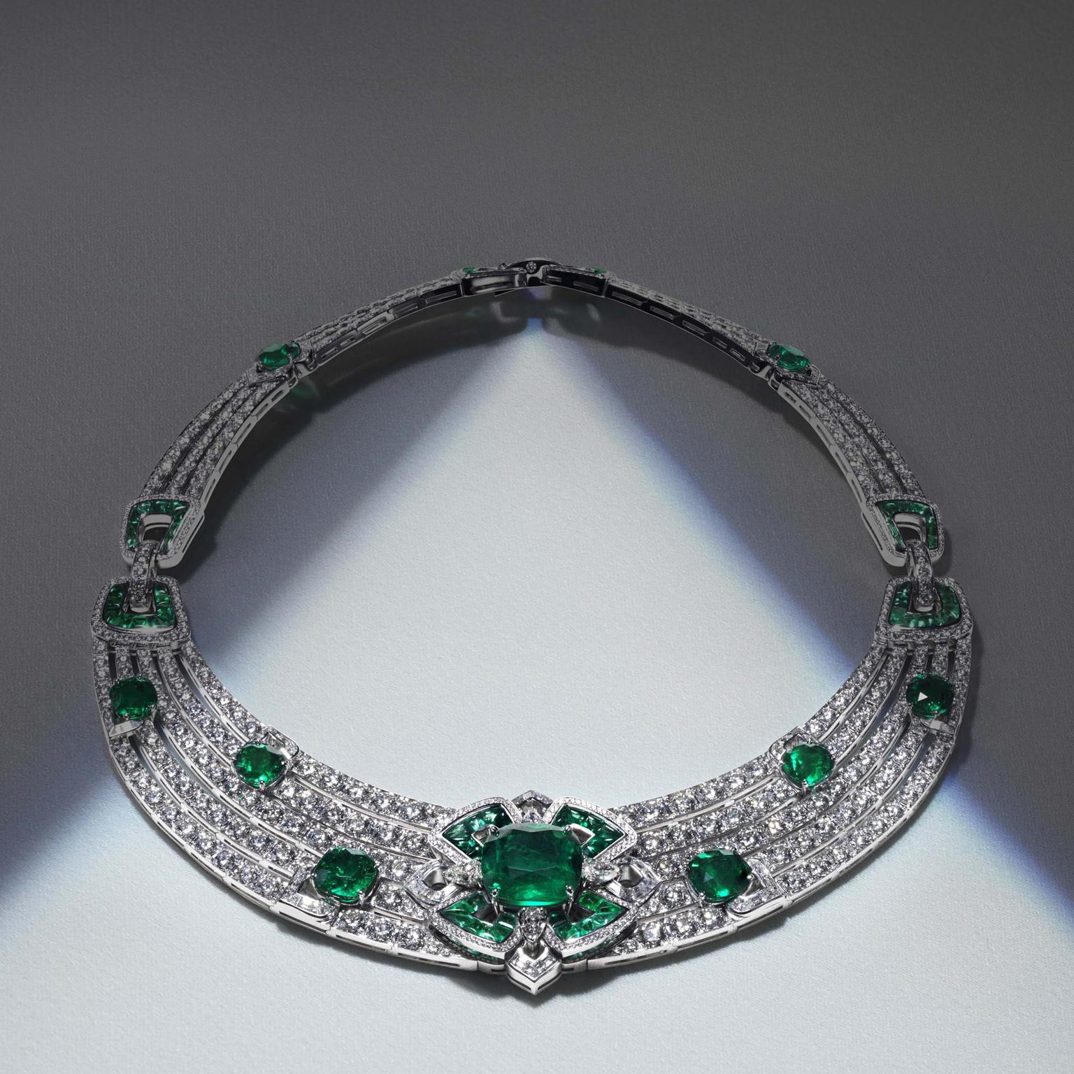 Bulgari Forever Emeralds choker