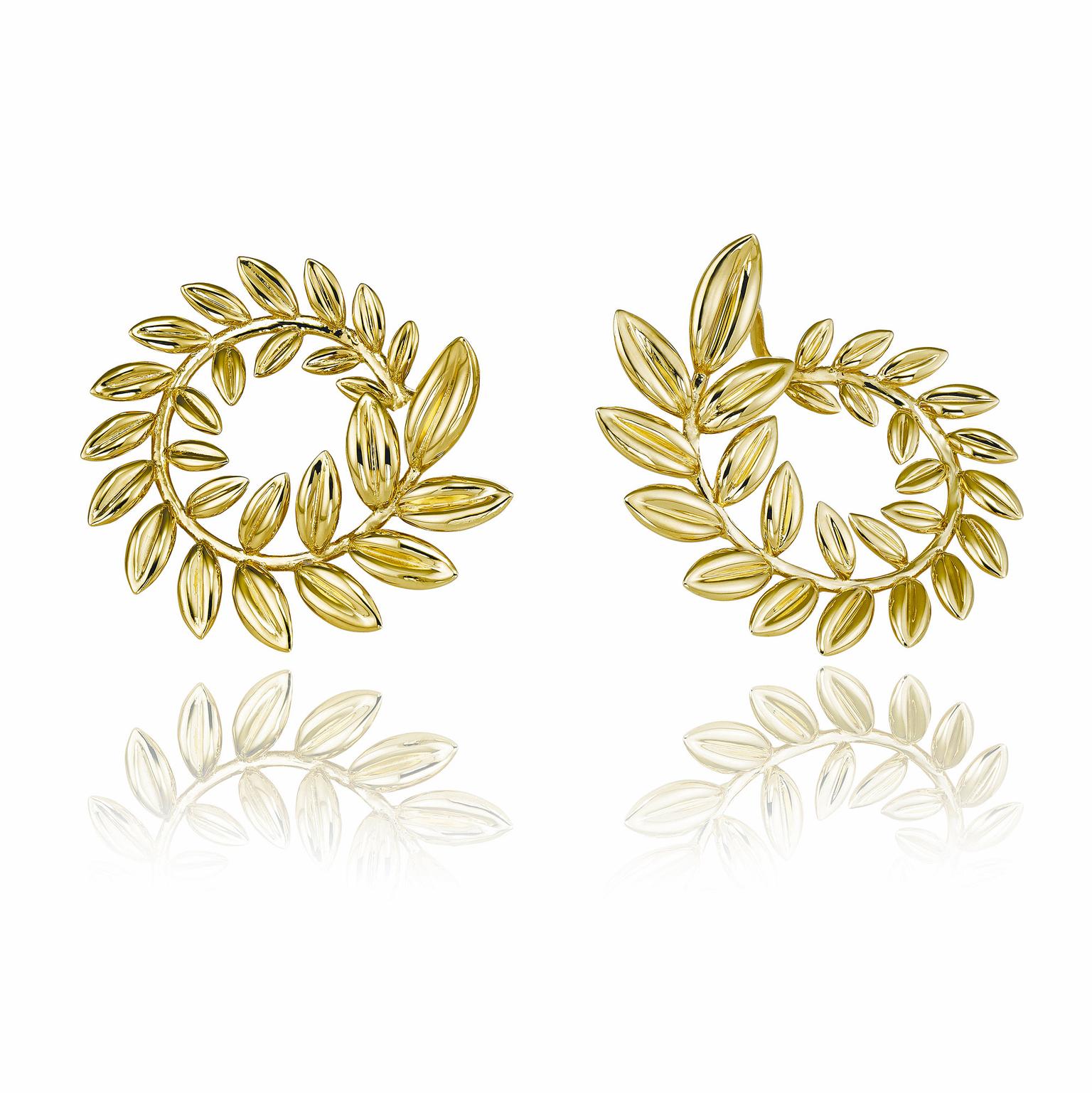 Chopard Fairmined yellow gold earrings
