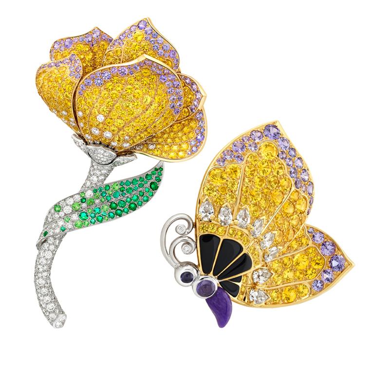 Van Cleef & Arpels Pétale de papillon brooch 