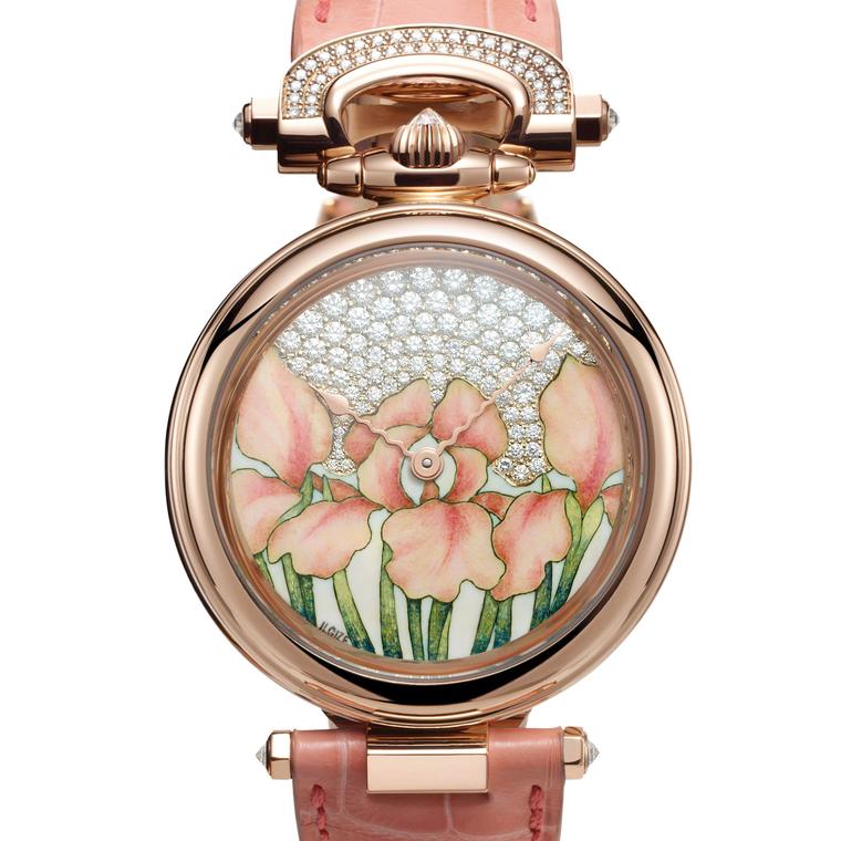 Watches with flower dials 