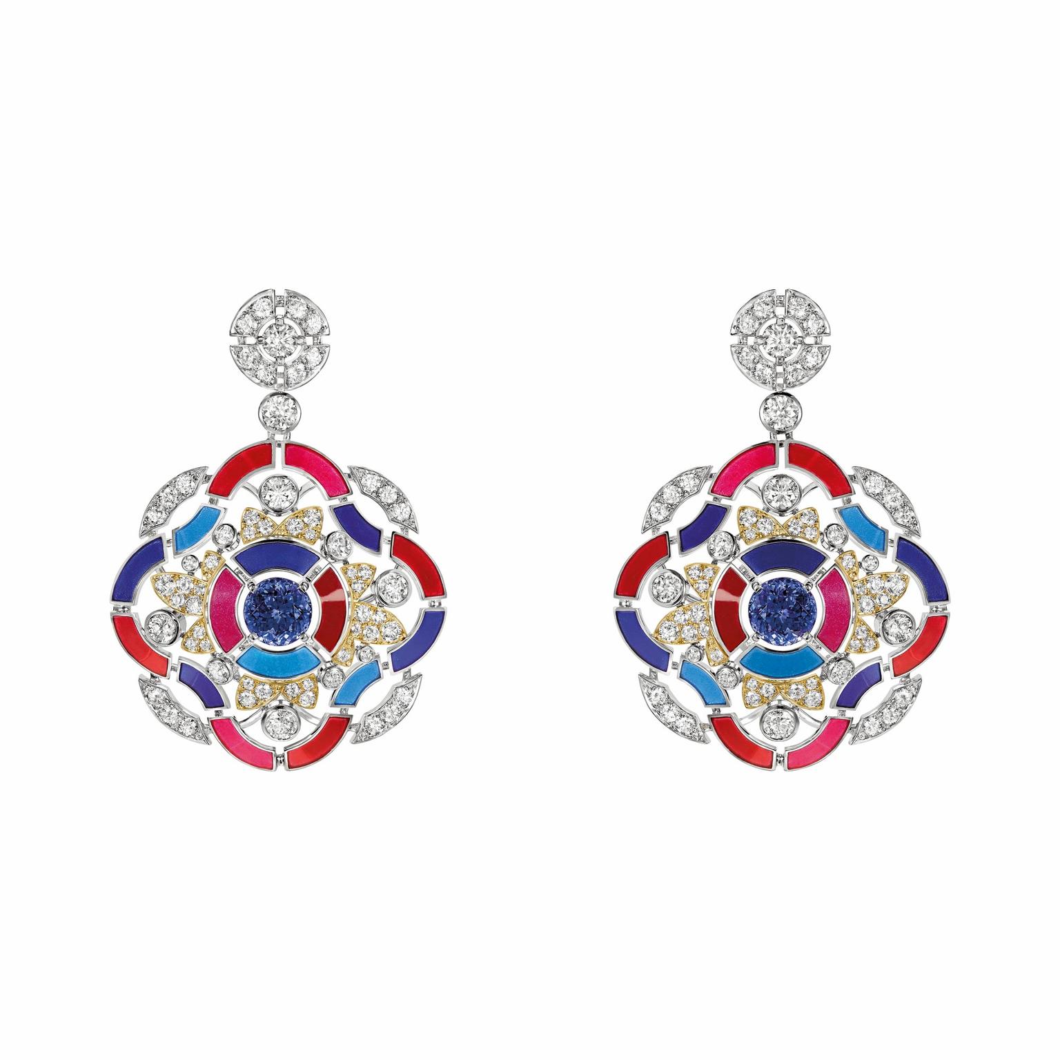 Chanel Talisman collection earrings
