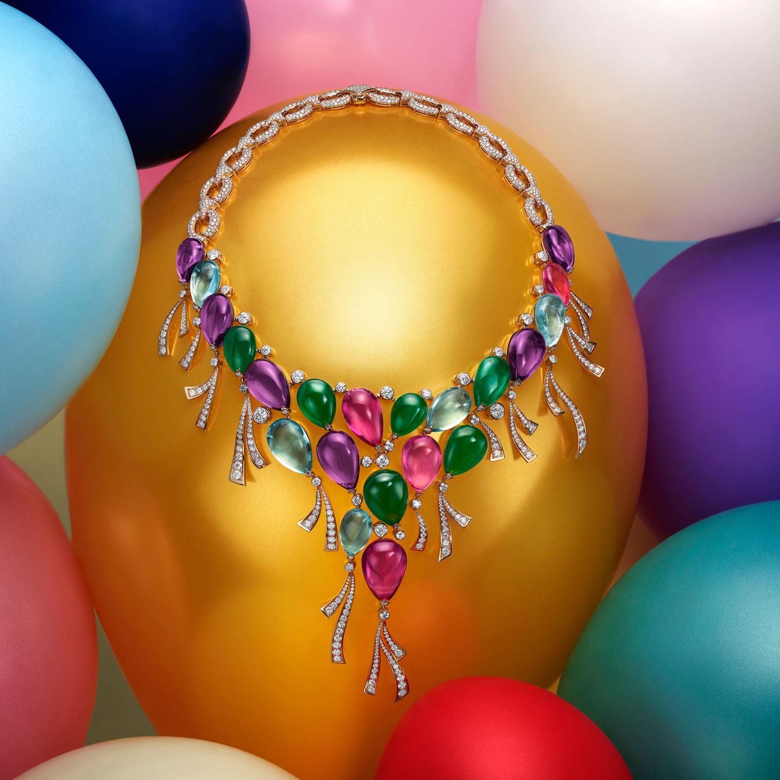 Bulgari Festa Palloncini balloon high jewellery necklace