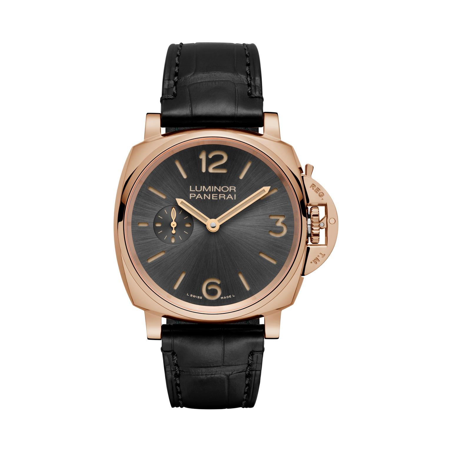 Luminor Due 42mm watch in red gold Panerai The Jewellery Editor
