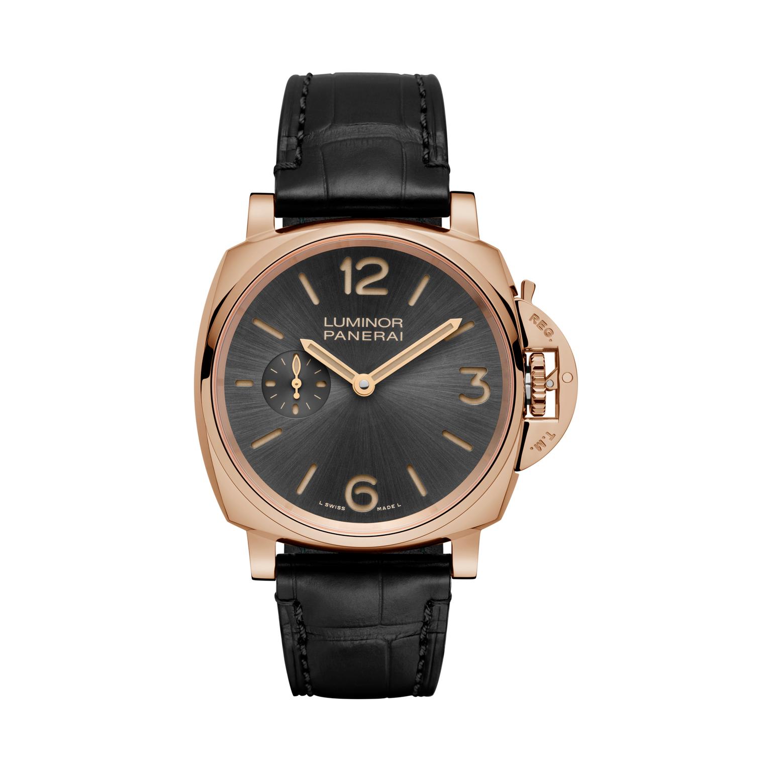 Panerai Luminor Due 42mm red gold