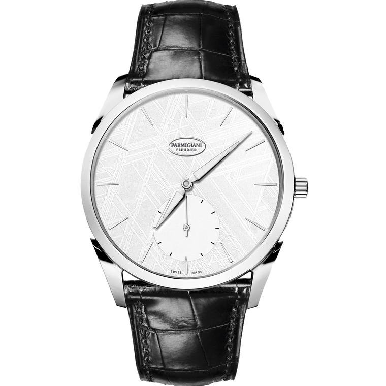 Parmigiani Tonda 1950 Meteorite watch in white