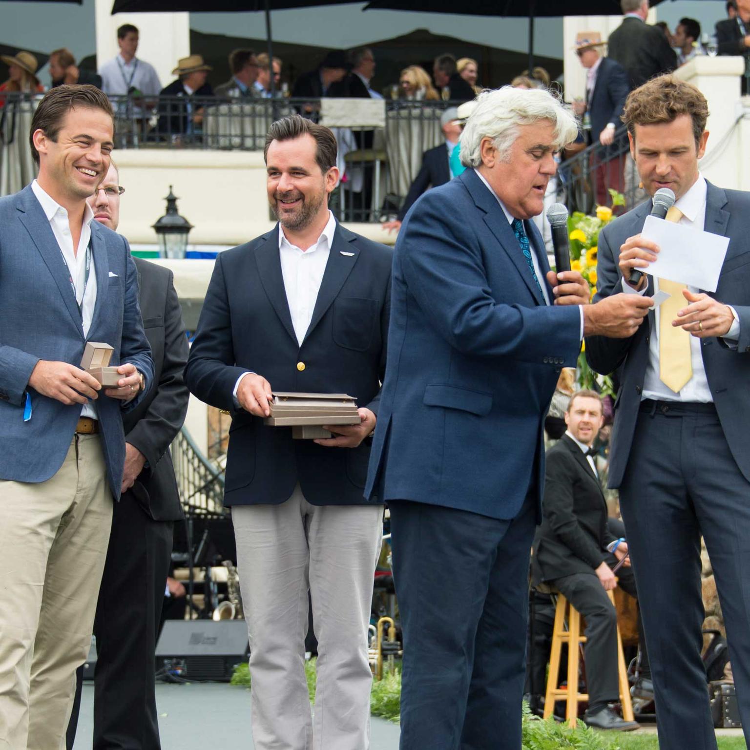 Bulgari Pebble Beach presentation with Jay Leno