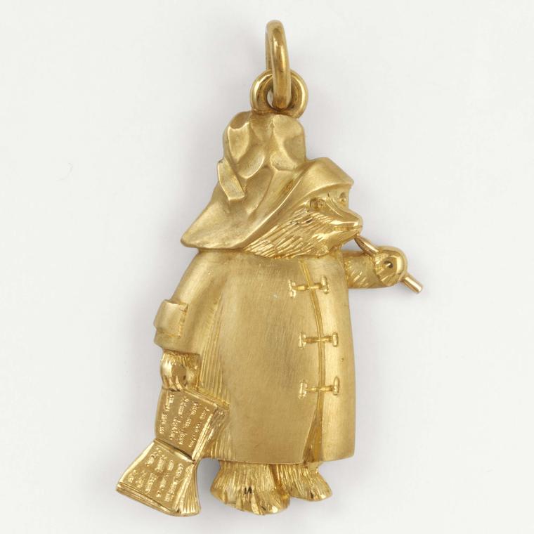 1975 Paddington Bear gold pendant from Cartier