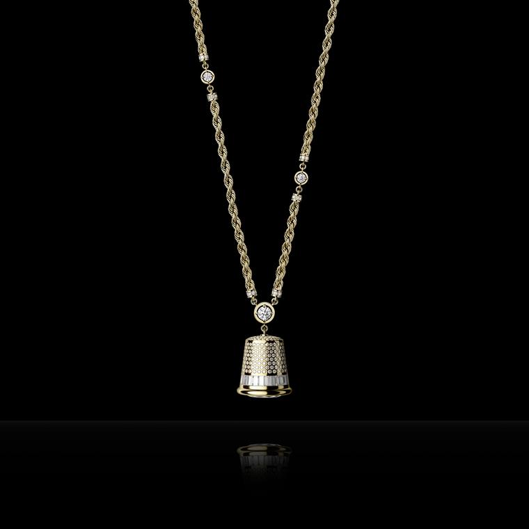 Thimble long necklace Couture by Chanel