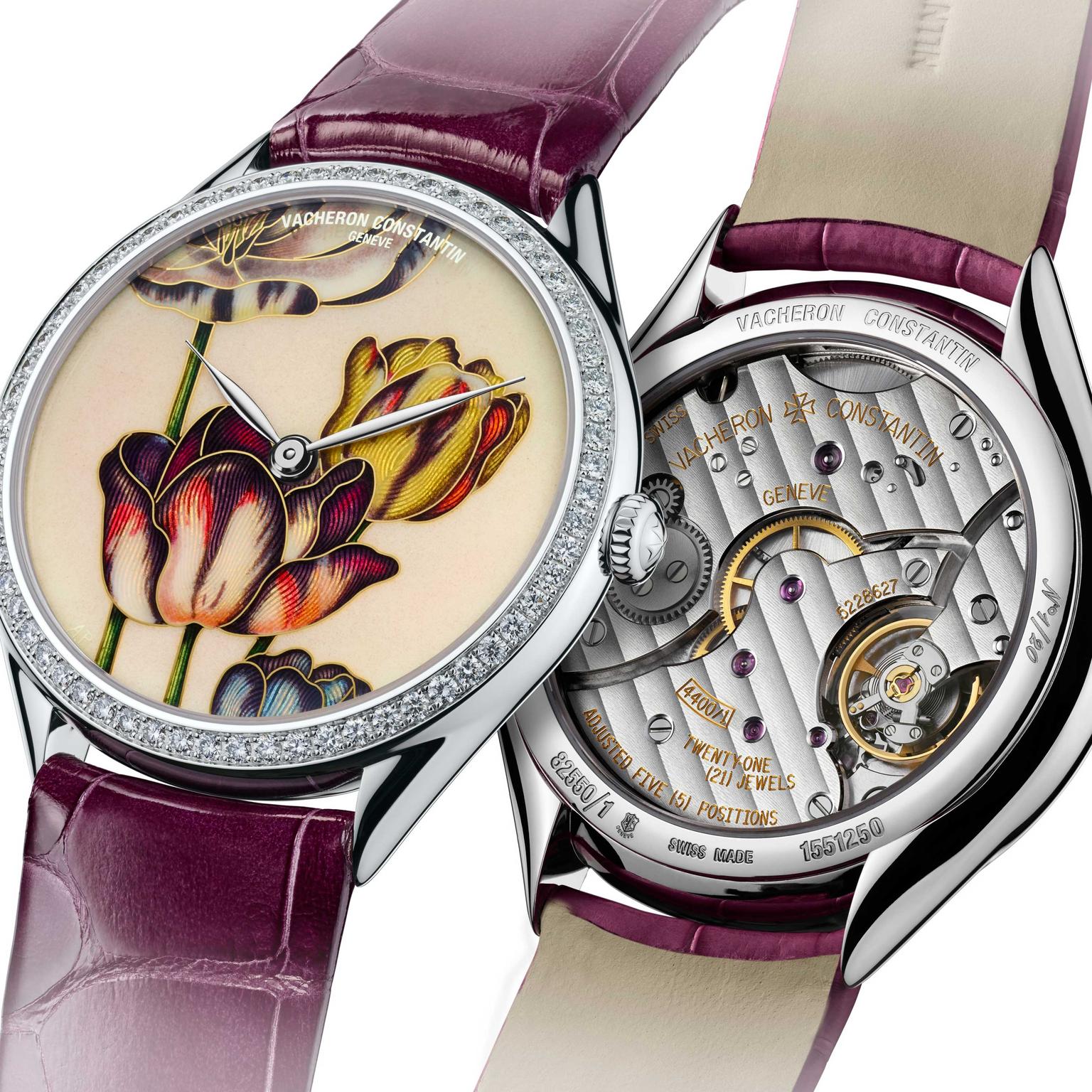 Vacheron Constantin Florilège Tulips watch