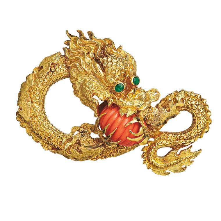 Van Cleef & Arpels Dragon clip, 1969.