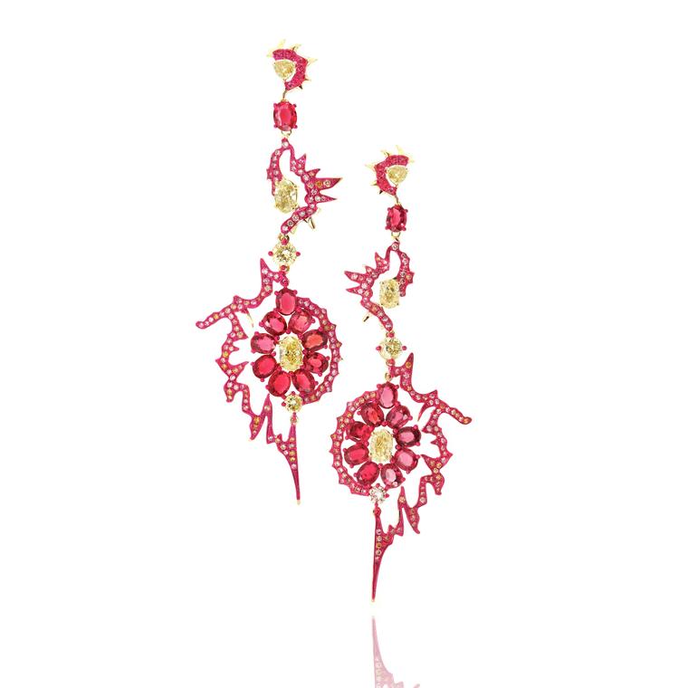 The Chakras Fire earrings from Austy Lee | Austy Lee | The Jewellery Editor