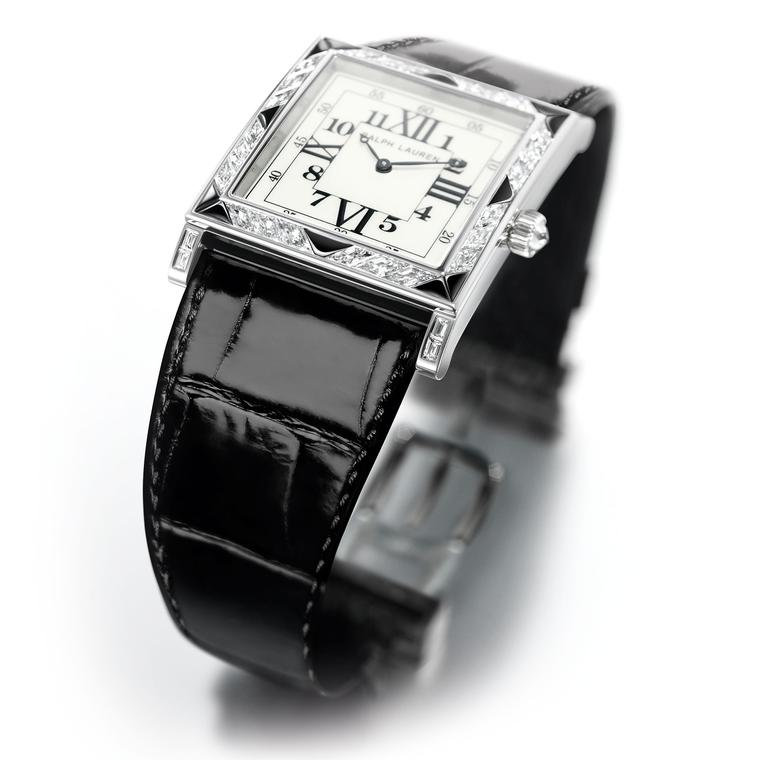 Ralph Lauren 867 Deco Diamond with leather strap