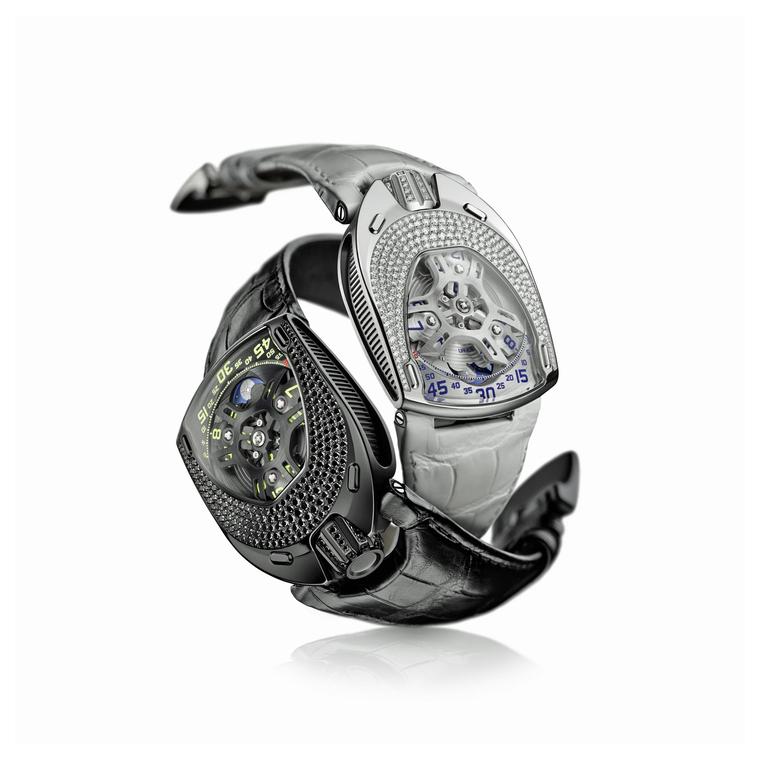 Urwerk UR-106 Lotus and Black watches