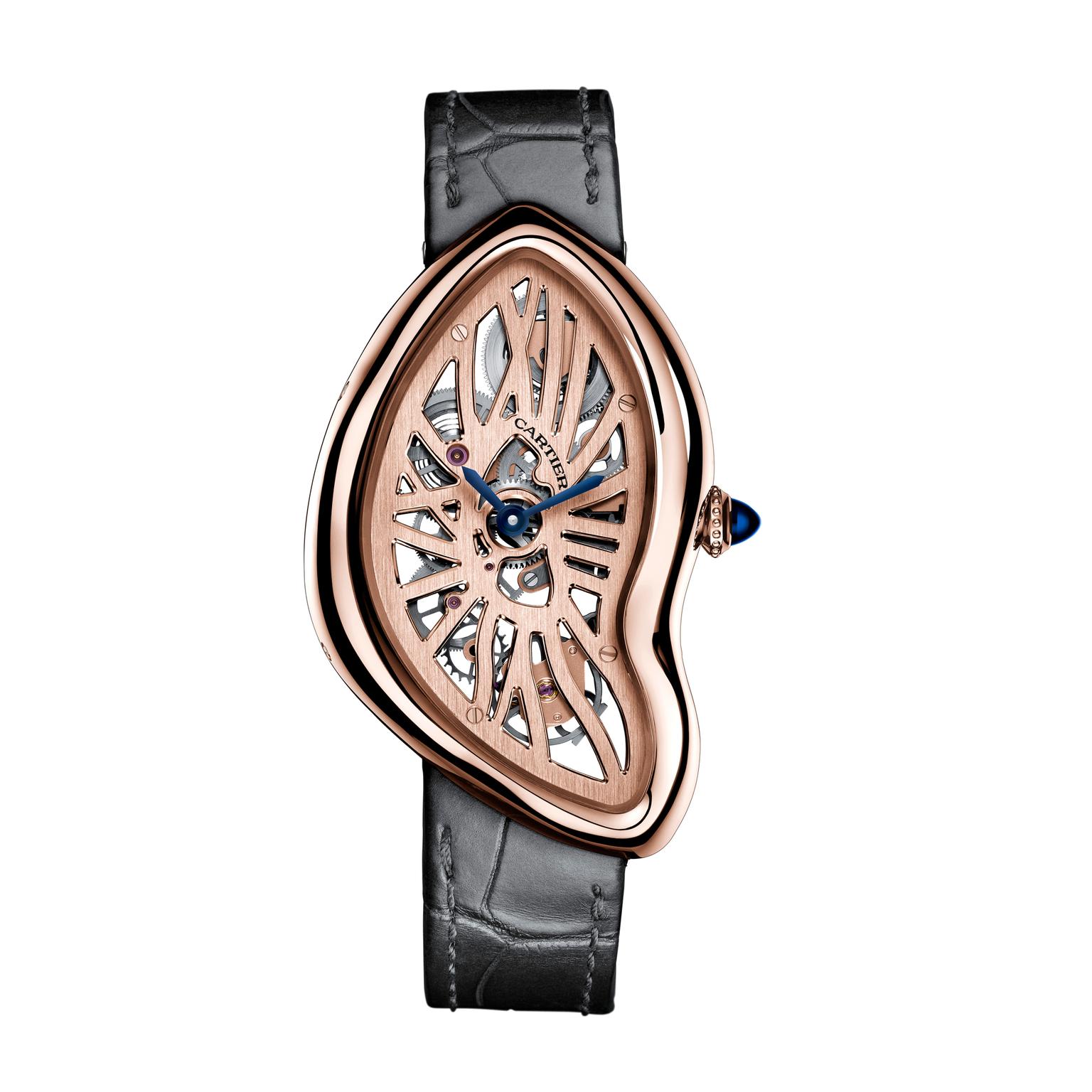 Cartier crash watch men's online