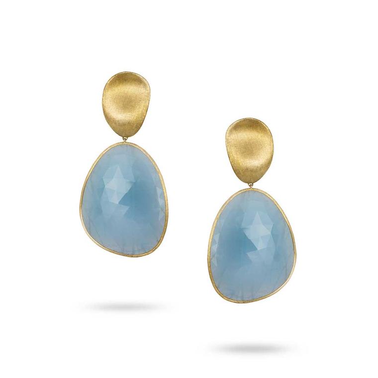Marco Bicego Lunaria aquamarine earrings