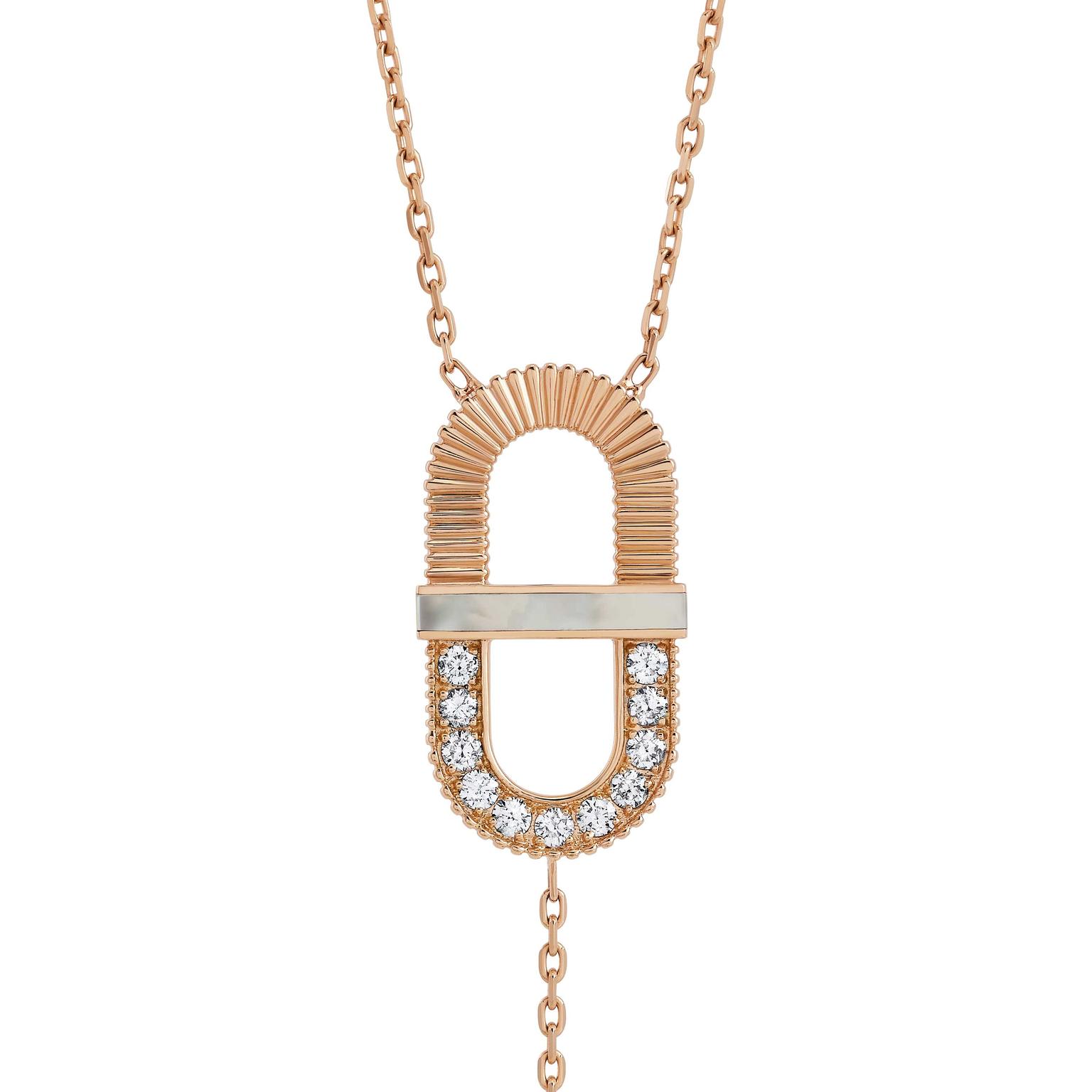 Karina Choudhrie Vitamin Pink necklace in rose gold