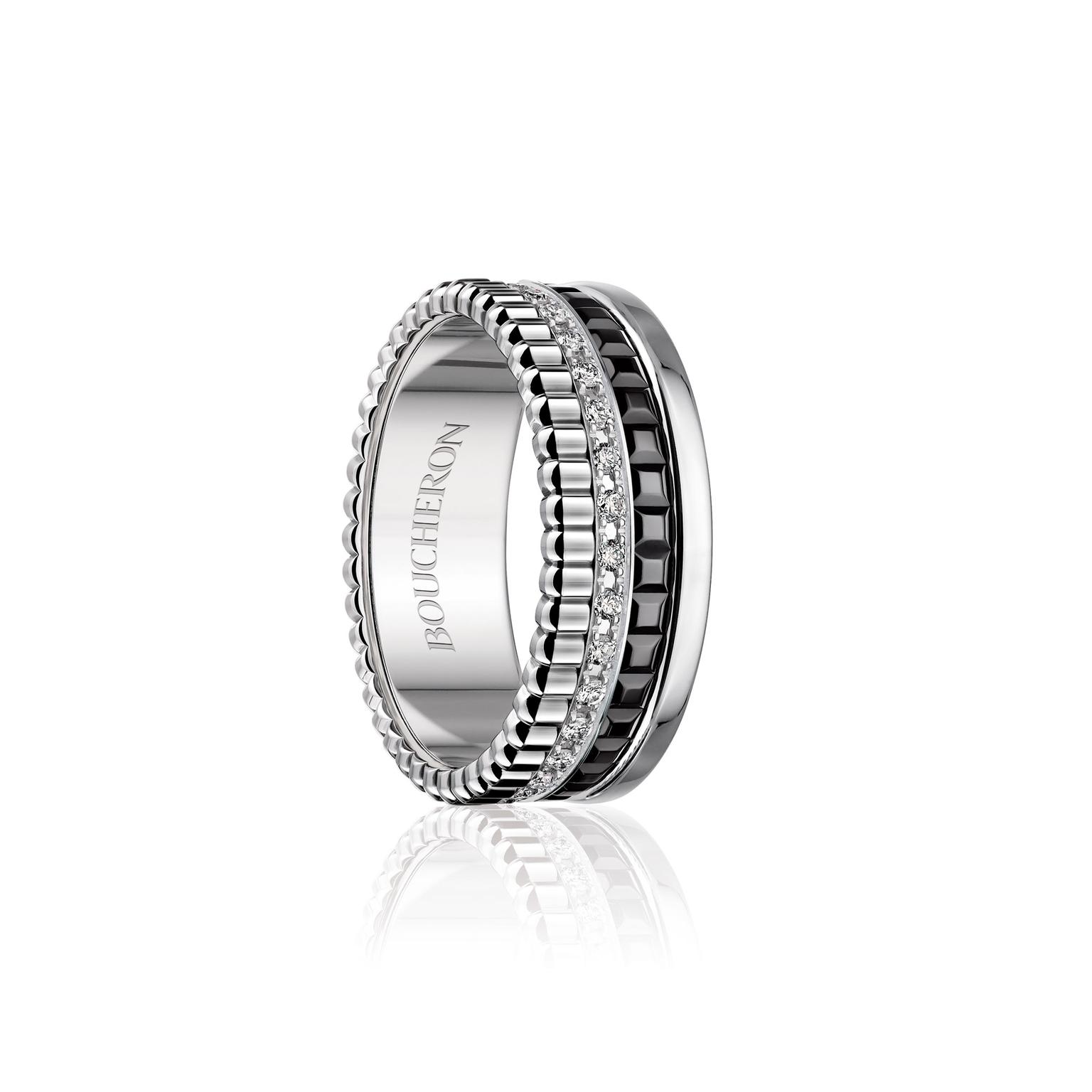 Boucheron Quatre diamond ring