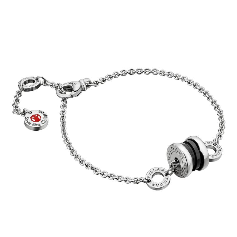 Bulgari Save the Children bracelet in silver and enamel