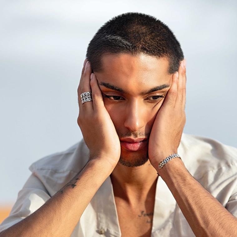 Julien Riad Sahyoun Babylon ring and braclet Aymen