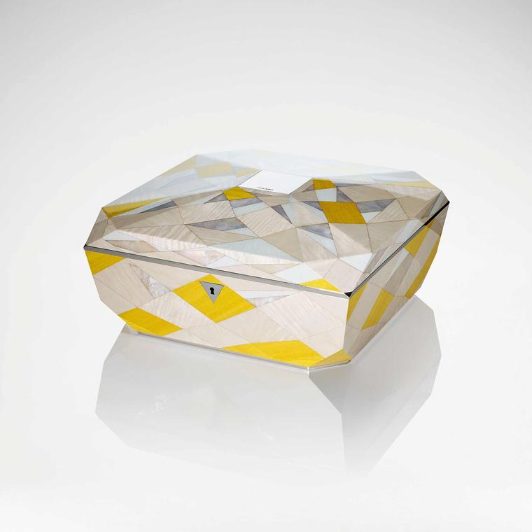 Yellow Diamond jewellery box