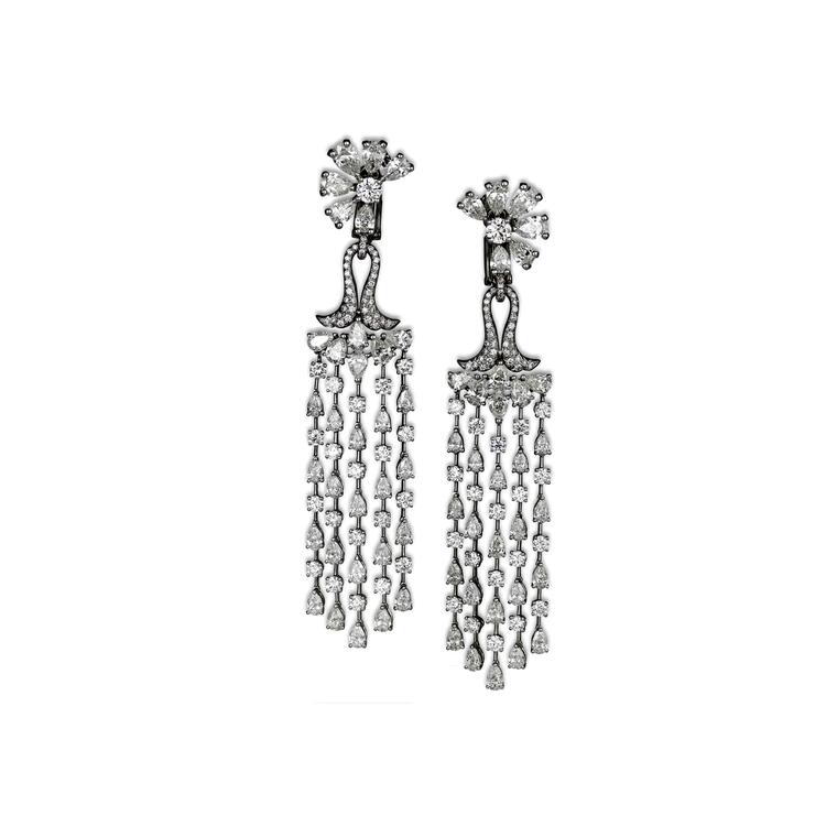 David Morris chandelier earrings