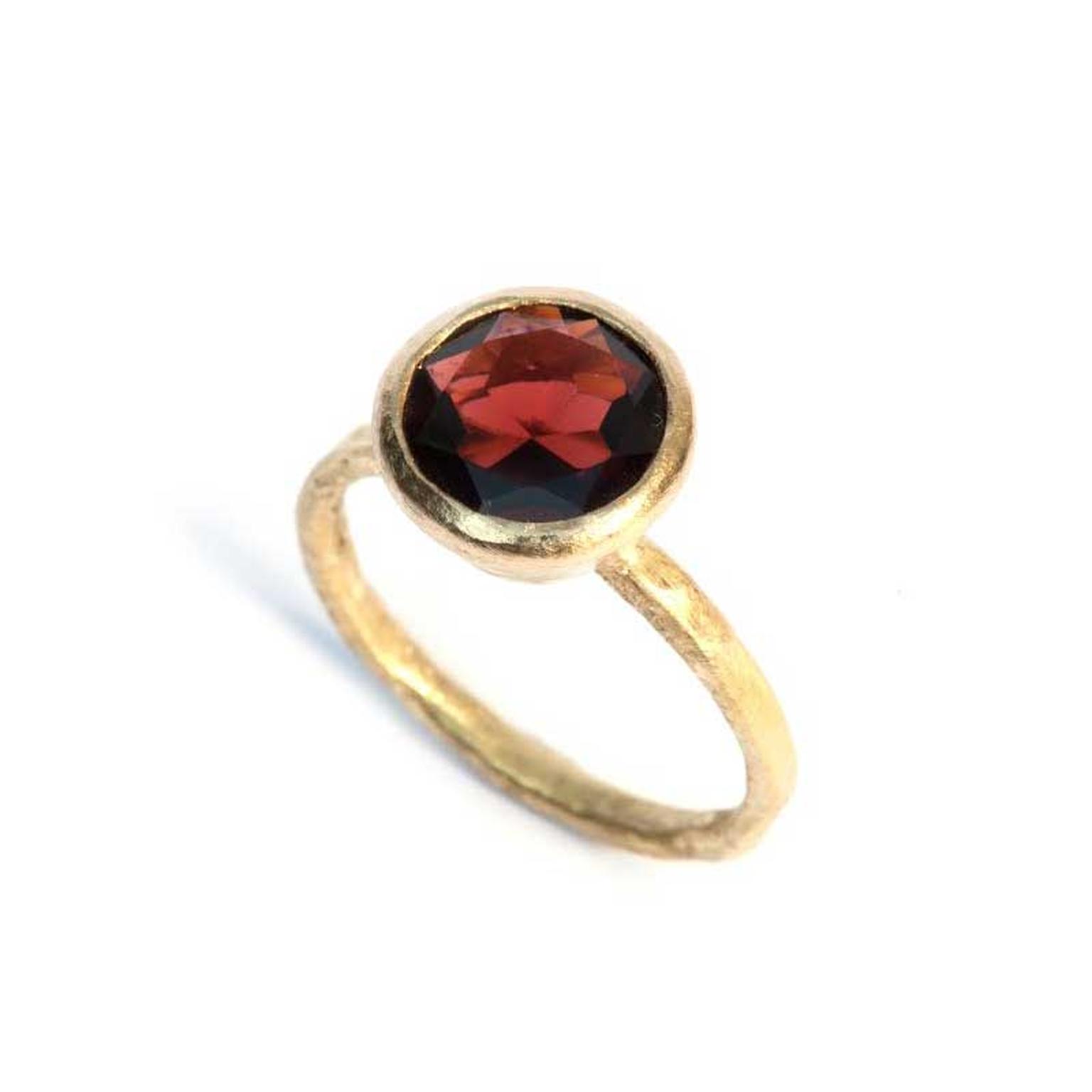 Disa Allsopp garnet ring