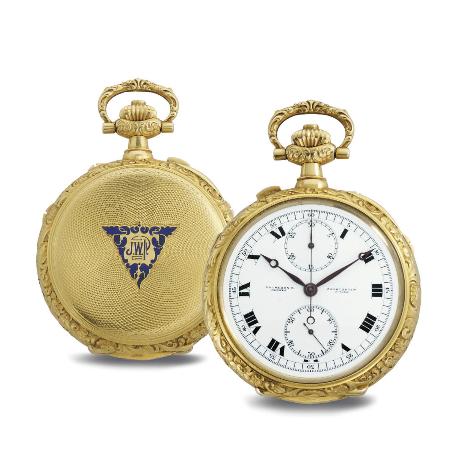 James Ward Packard astronomical pocket watch