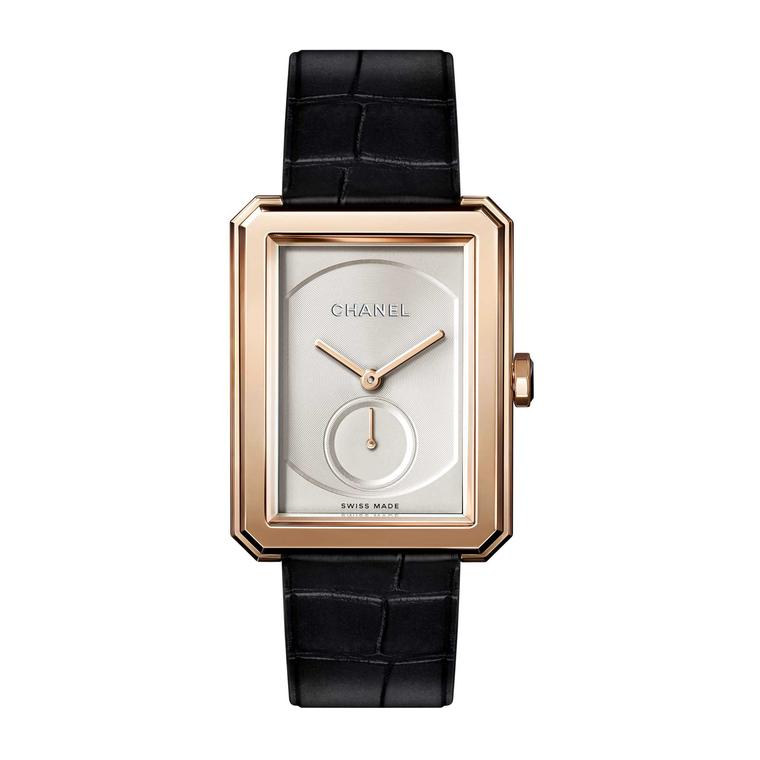 Chanel Boy.Friend watch in beige gold