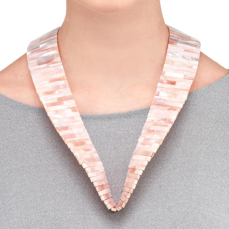 Melanie Georgacopoulos MOP Shell mother-of-pearl necklace