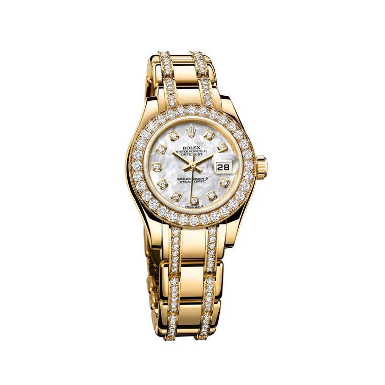 Datejust Pearlmaster 34 jewellery watch