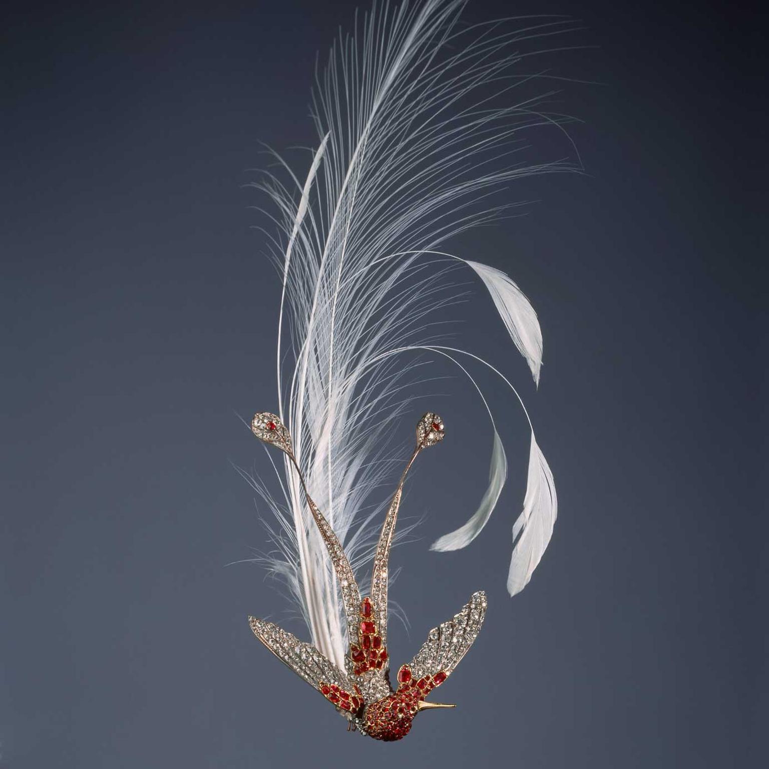 Chaumet hummingbird aigrette