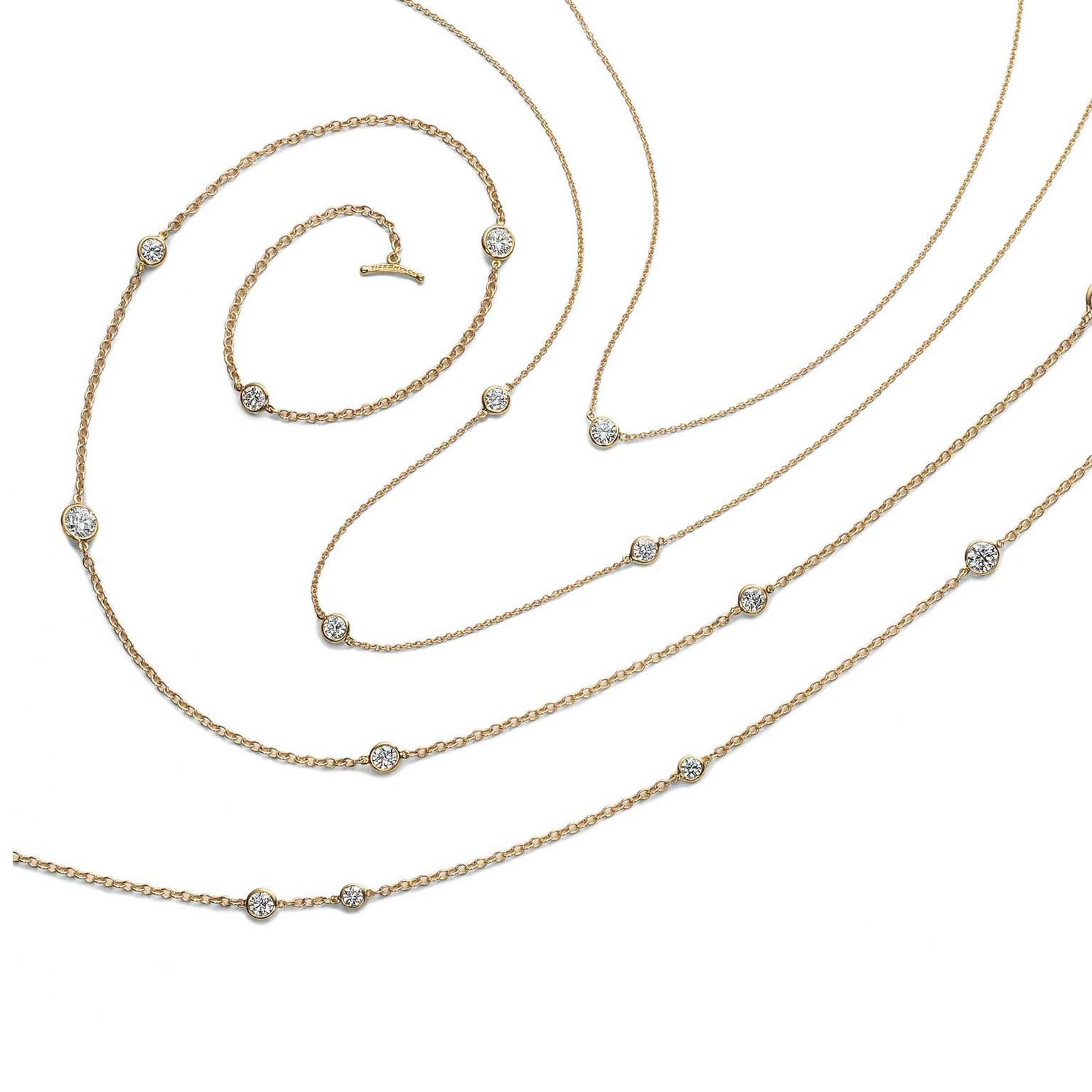 Elsa peretti diamonds discount by the yard necklace