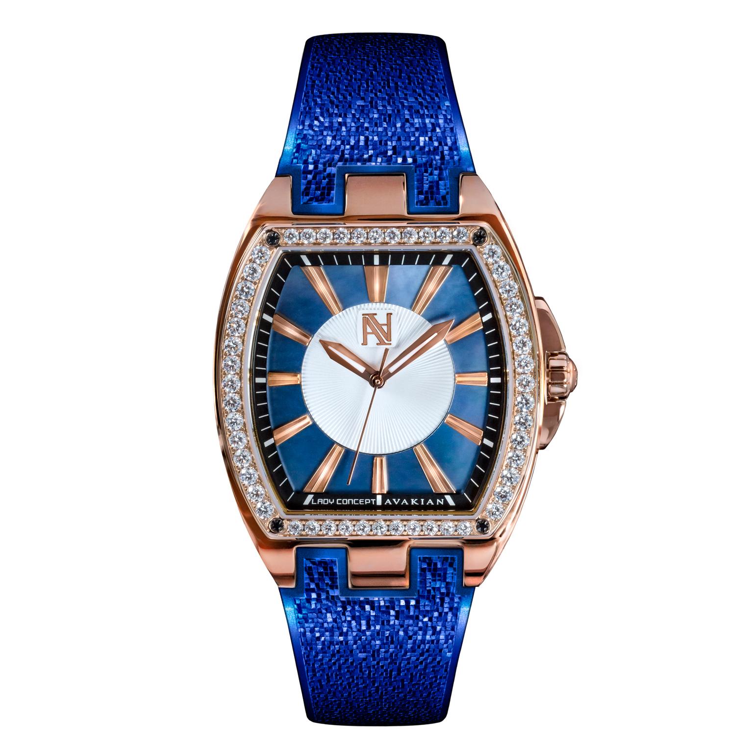 Avakian Lady Concept Blue watch