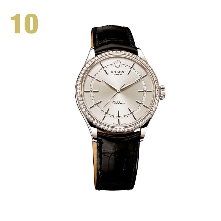 10 Rolex Cellini Time white gold watch