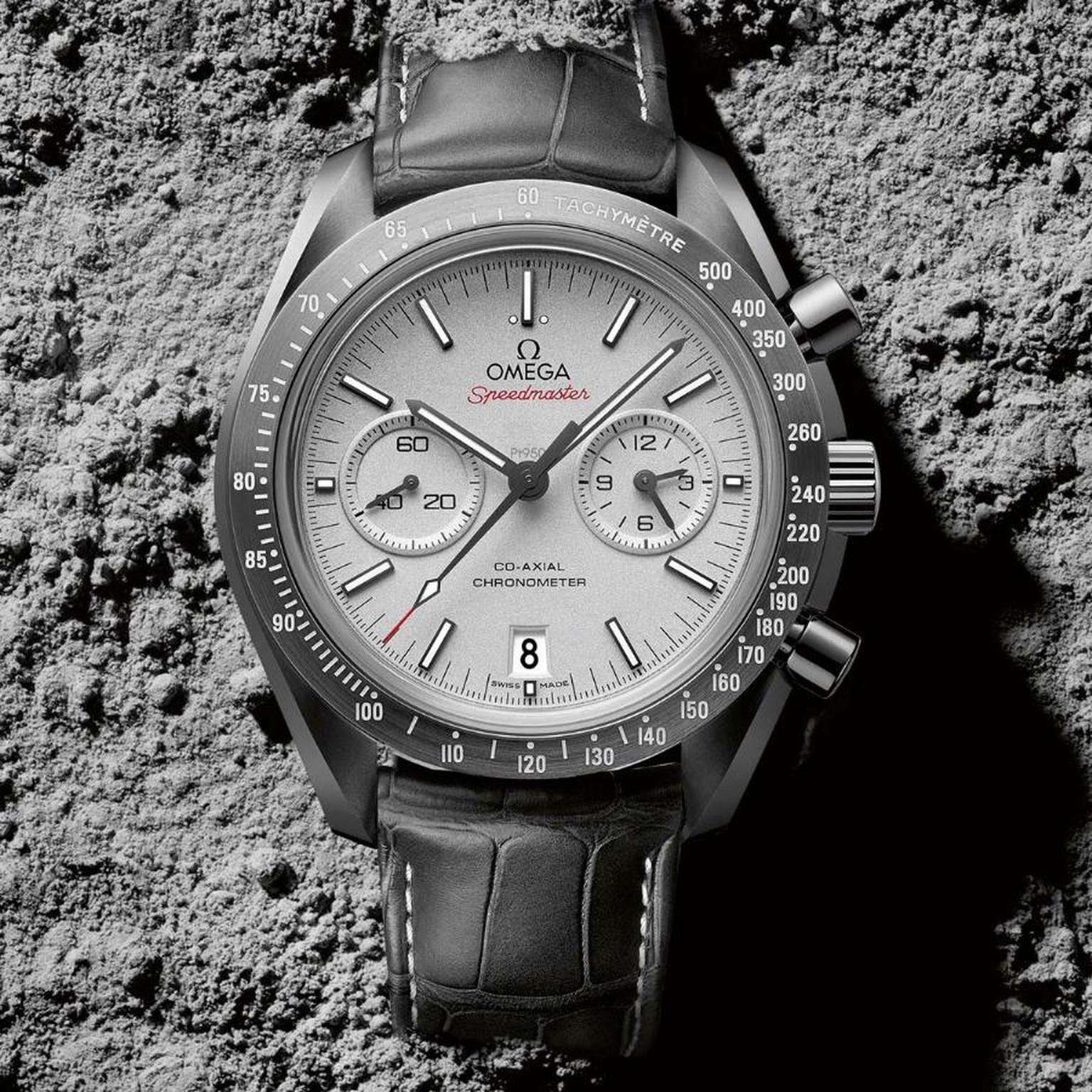 Omega Speedmaster Moonwatch Grey Side of the Moon Chronograph 