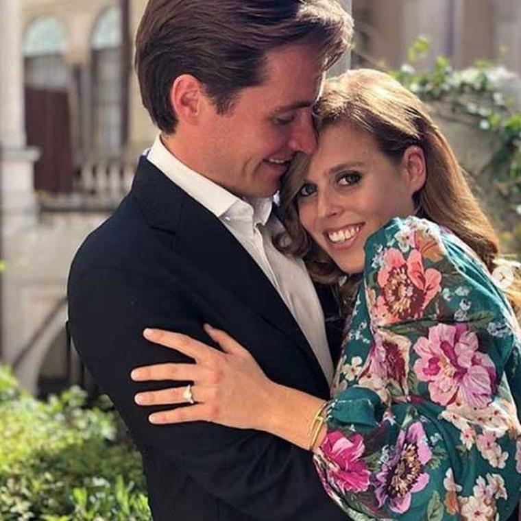 Princess Beatrice's engagement ring revealed