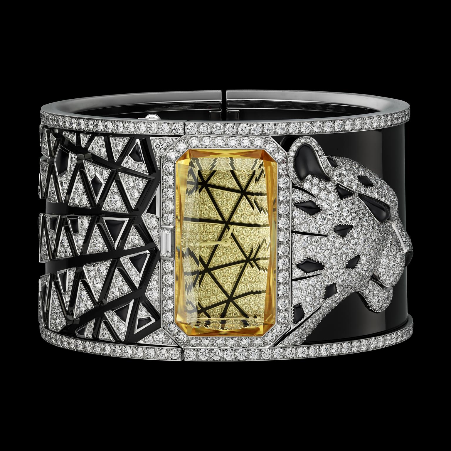 Cartier Panthère Astrale cuff watch