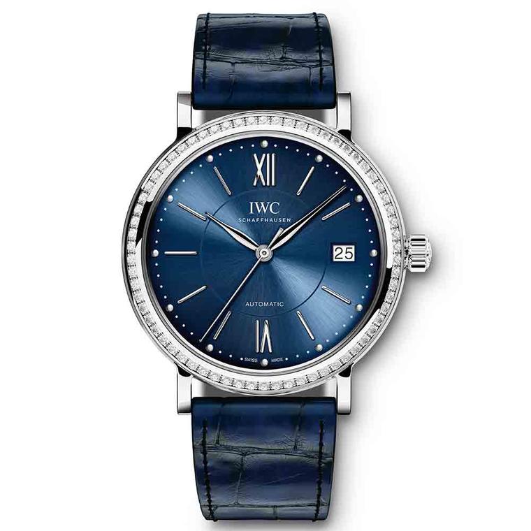 IWC Portofino Automatic watch with diamonds