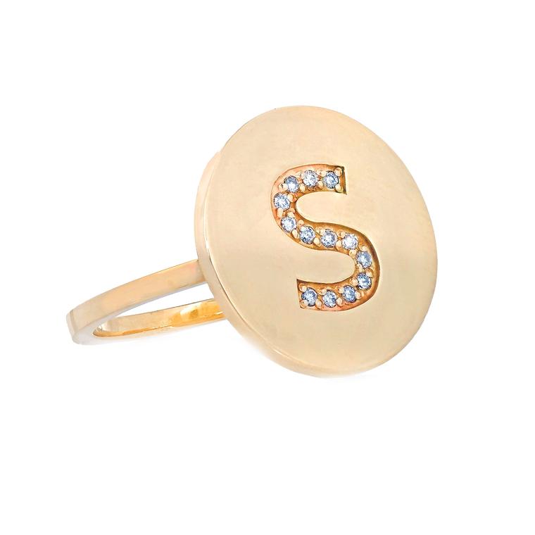 Jennifer Meyer initial ring 