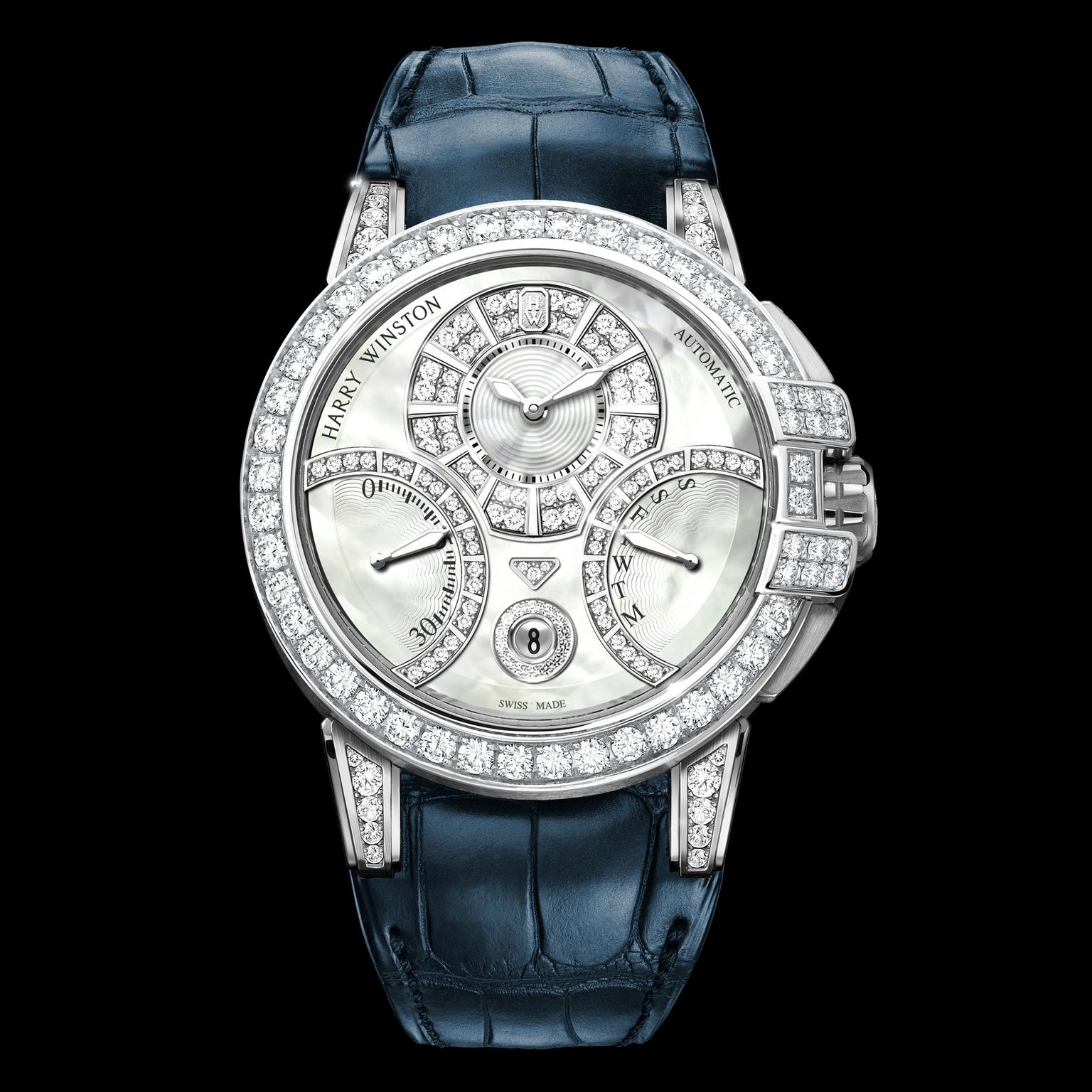 Harry Winston Ocean Biretrograde watch