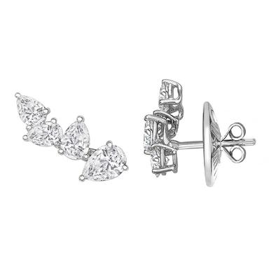 MYA diamond earrings | William & Son | The Jewellery Editor