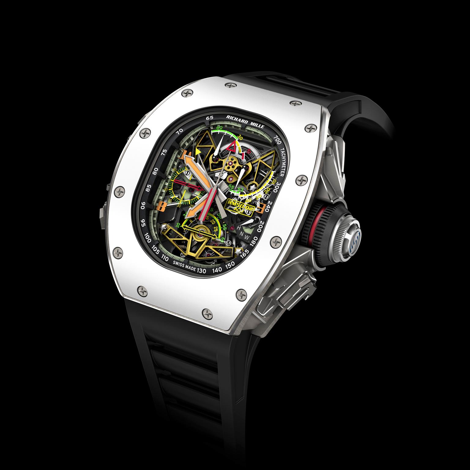 Rm 50 02 Acj Tourbillon Split Seconds Chronograph Richard Mille The