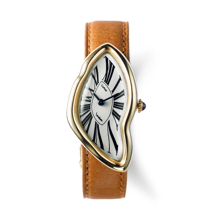 Melted cartier watch top