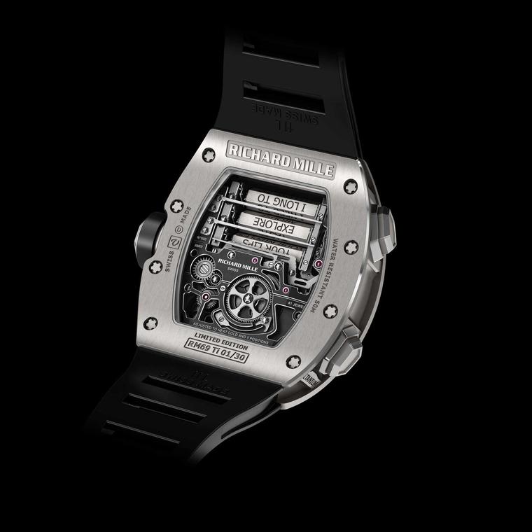 Richard mille message deals watch