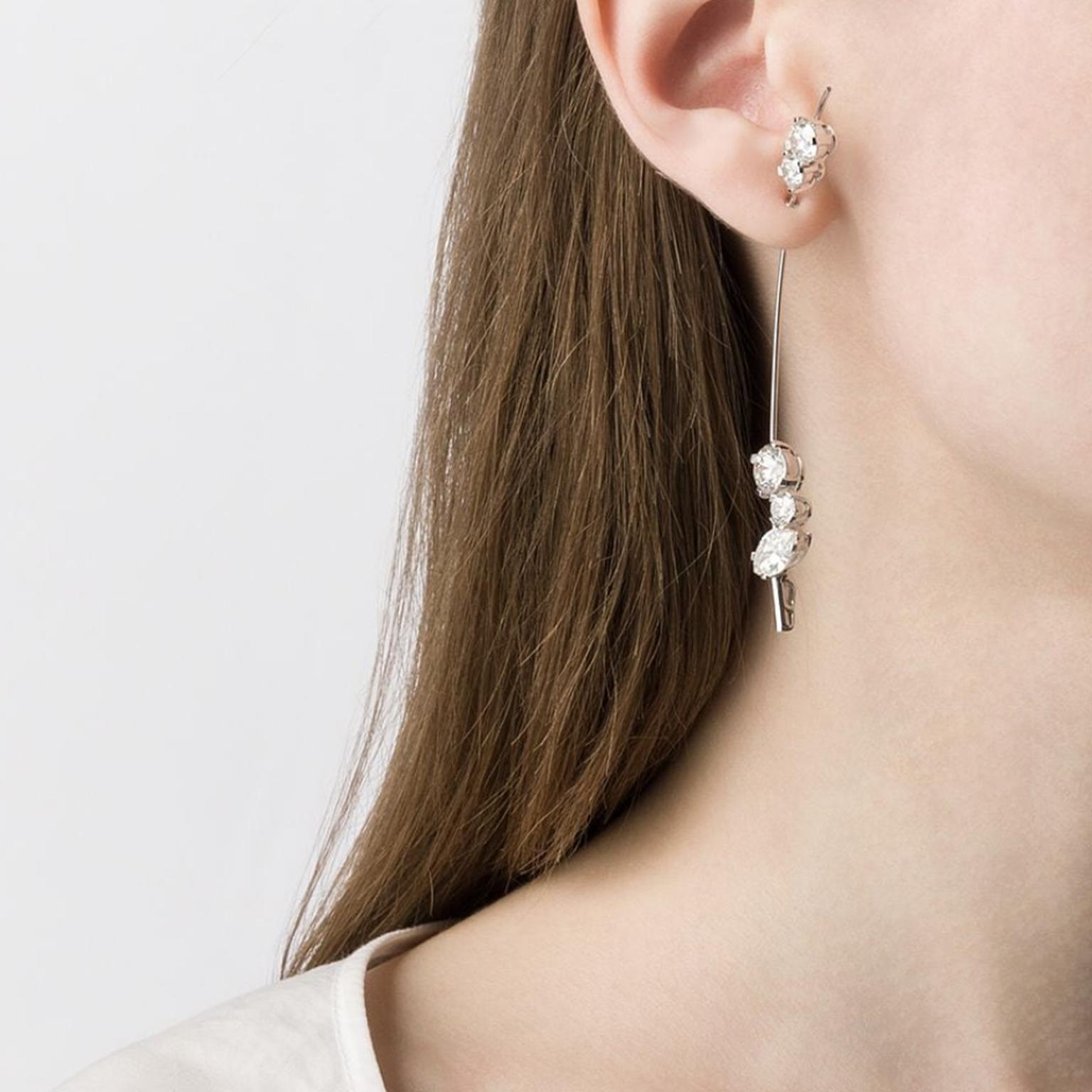 Earring by Sophie Bille Brahe on model
