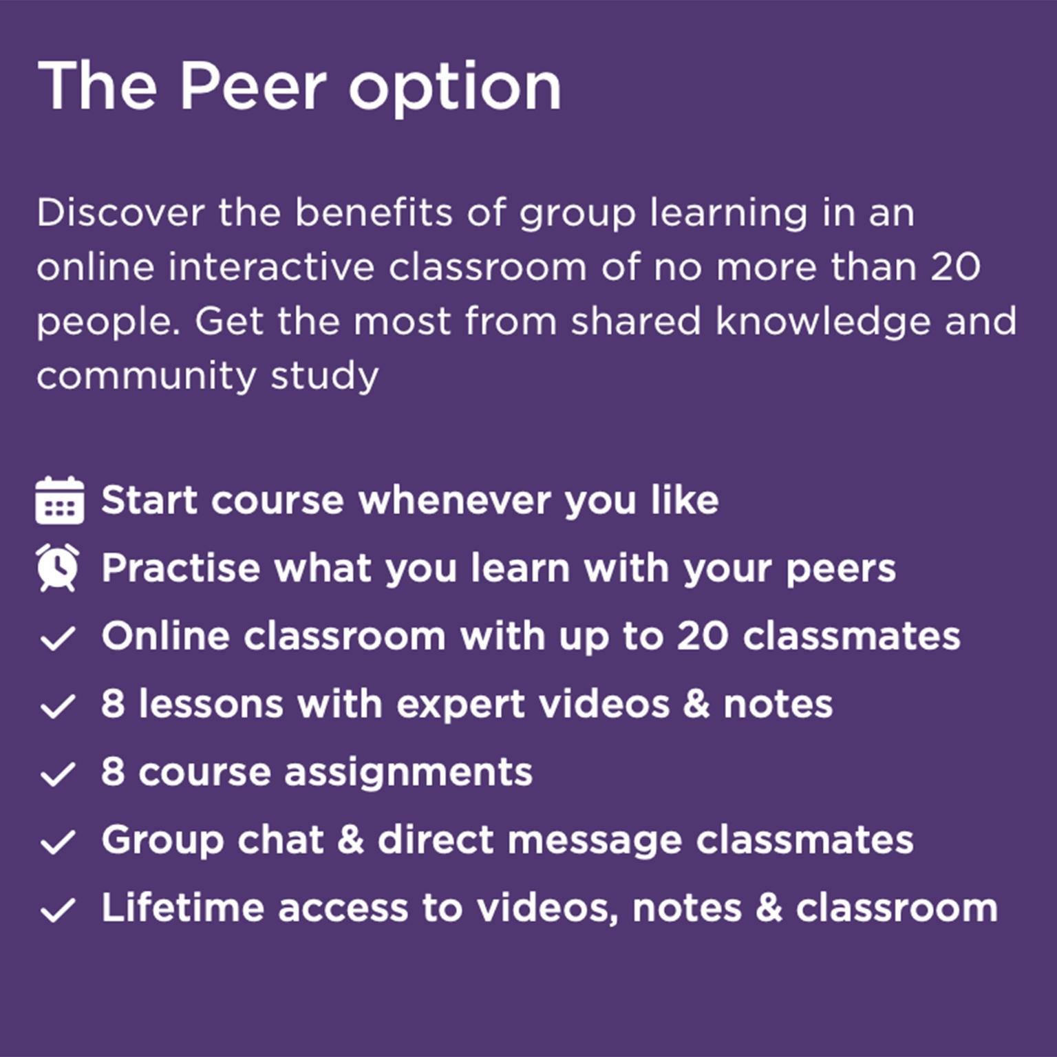 Peer Course