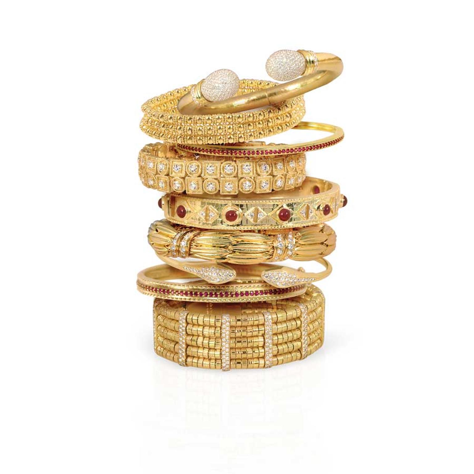 Lalaounis stack of jewels